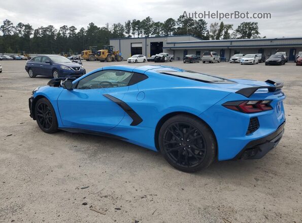 1G1YA2D40R5114730 2024 CHEVROLET CORVETTE Blue Rear left