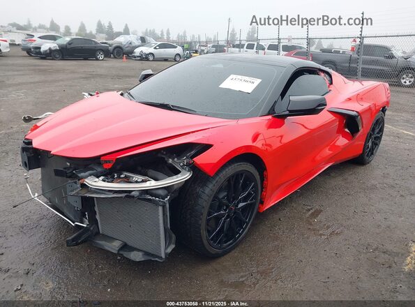 1G1YA2D44R5113581 2024 CHEVROLET CORVETTE Red Передня ліва чверть