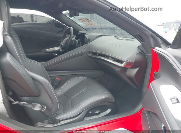 1G1YA2D44R5113581 2024 CHEVROLET CORVETTE Red Вид салону спереду