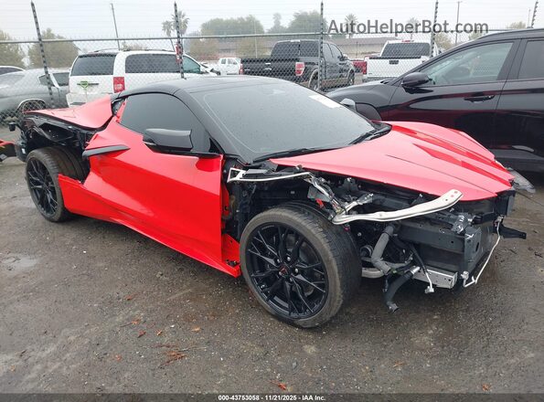 1G1YA2D44R5113581 2024 CHEVROLET CORVETTE Red Передня права чверть