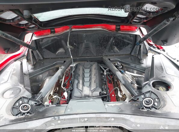 1G1YA2D44R5113581 2024 CHEVROLET CORVETTE Red Вид ззаду