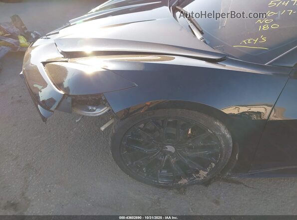 1G1YA2D44S5106328 2025 CHEVROLET CORVETTE Black Widok z przodu