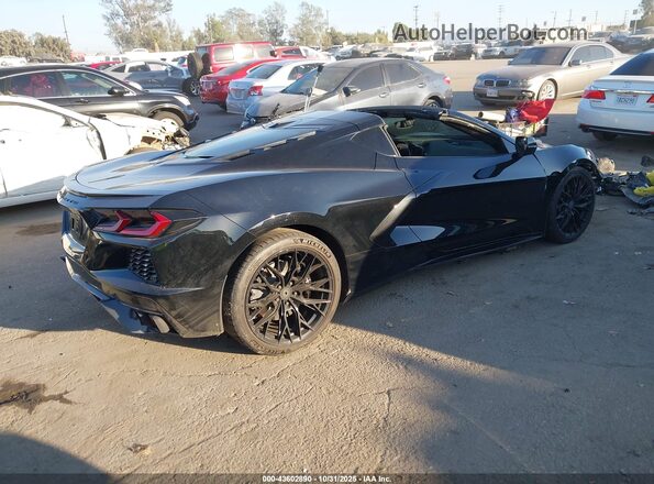 1G1YA2D44S5106328 2025 CHEVROLET CORVETTE Black Tył prawy