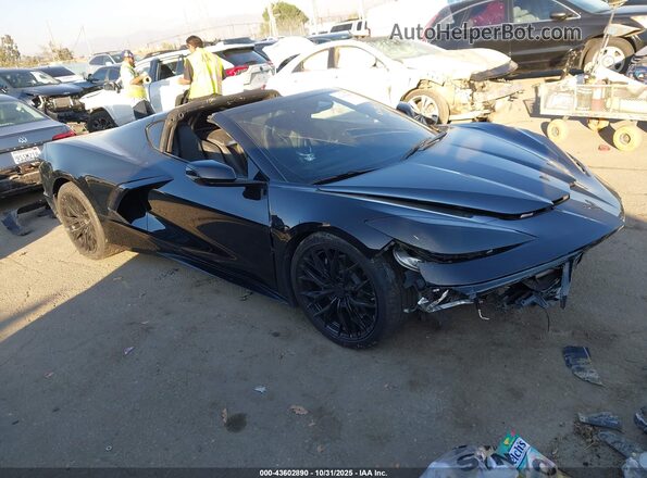 1G1YA2D44S5106328 2025 CHEVROLET CORVETTE Black Przód prawy
