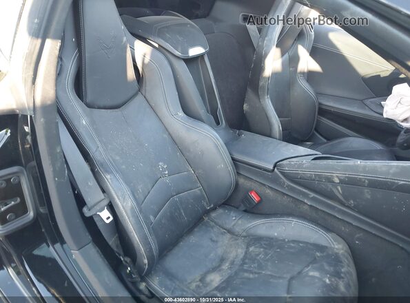 1G1YA2D44S5106328 2025 CHEVROLET CORVETTE Black Widok naklejki z numerem VIN