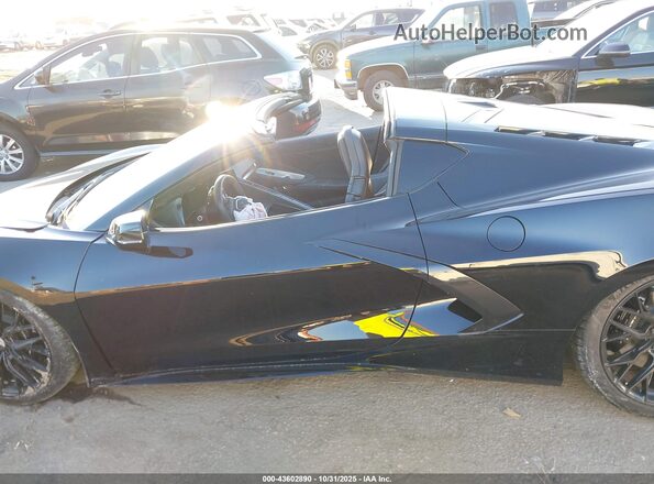1G1YA2D44S5106328 2025 CHEVROLET CORVETTE Black Widok wnętrza 360 stopni