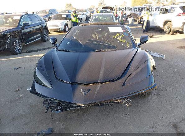 1G1YA2D44S5106328 2025 CHEVROLET CORVETTE Black Widok zestawu wskaźników