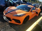 2023 Chevrolet Corvette Stingray 1lt Оранжевый vin: 1G1YA2D45P5120522