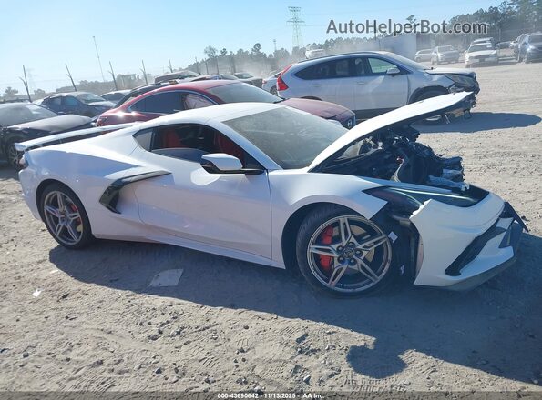 1G1YA2D45S5101784 2025 CHEVROLET CORVETTE Белый Панорамный вид салона 360°