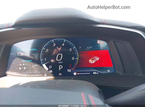 1G1YA2D45S5101784 2025 CHEVROLET CORVETTE Белый Вид задних сидений