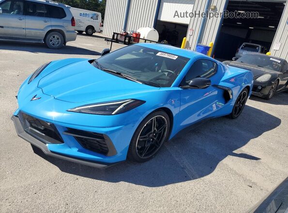 1G1YA2D4XS5101800 2025 CHEVROLET CORVETTE Синий Передняя левая четверть