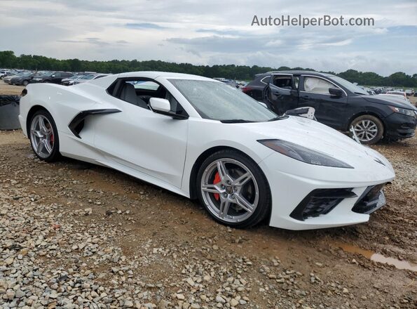 1G1YA3D42N5101221 2022 CHEVROLET CORVETTE White Delantero derecho