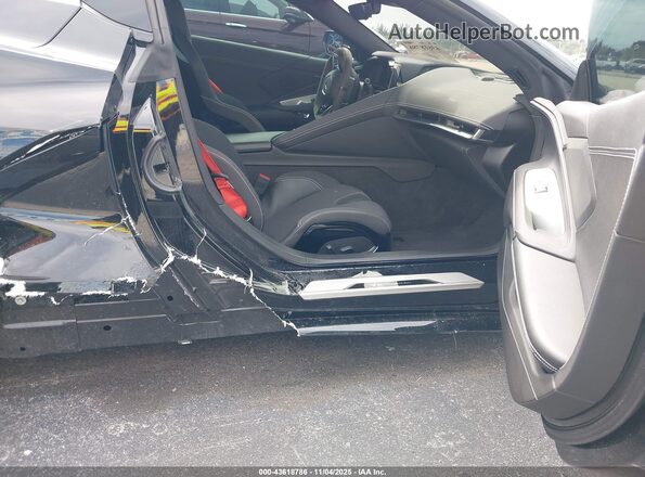 1G1YA3D43R5111360 2024 CHEVROLET CORVETTE Black Vista interior delantera