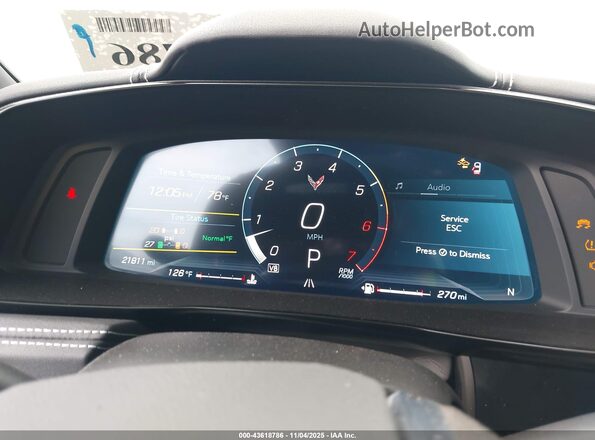 1G1YA3D43R5111360 2024 CHEVROLET CORVETTE Black Vista de los asientos traseros