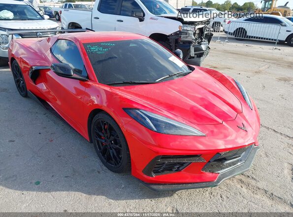 1G1YB3D49S5109115 2025 CHEVROLET CORVETTE Красный Передняя правая четверть