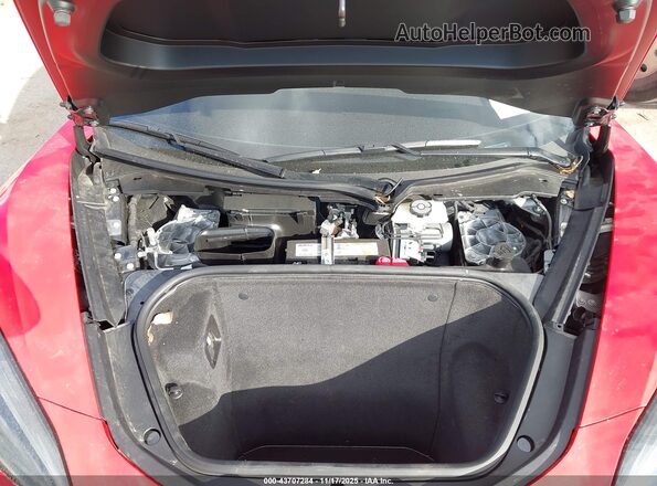 1G1YB3D49S5109115 2025 CHEVROLET CORVETTE Красный Вид сзади