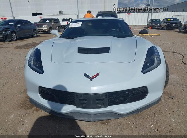 1G1YY2D72J5103447 2018 CHEVROLET CORVETTE Синий Вид щитка приборов