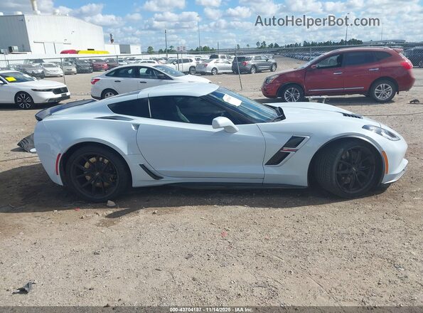 1G1YY2D72J5103447 2018 CHEVROLET CORVETTE Синий Вид задней части салона