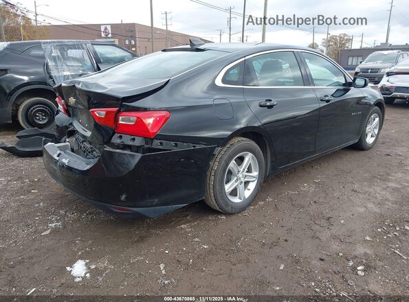 1G1ZB5ST4JF293897 2018 CHEVROLET MALIBU Black Trasero derecho