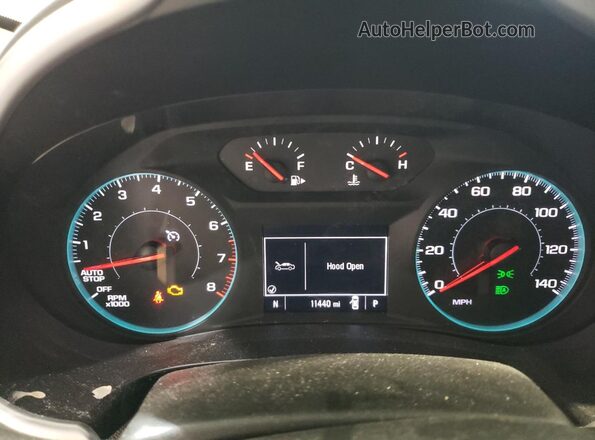 1G1ZC5ST0RF191506 2024 CHEVROLET MALIBU Белый Вид щитка приборов