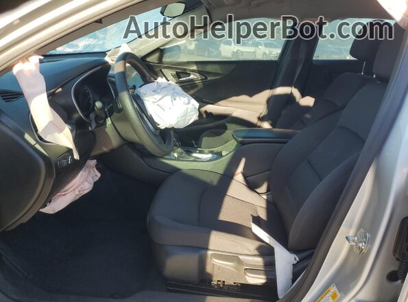 1G1ZC5STXNF149127 2022 CHEVROLET MALIBU Серебряный Вид салона спереди
