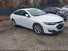 2022 Chevrolet Malibu Fwd Lt White vin: 1G1ZD5ST2NF130701