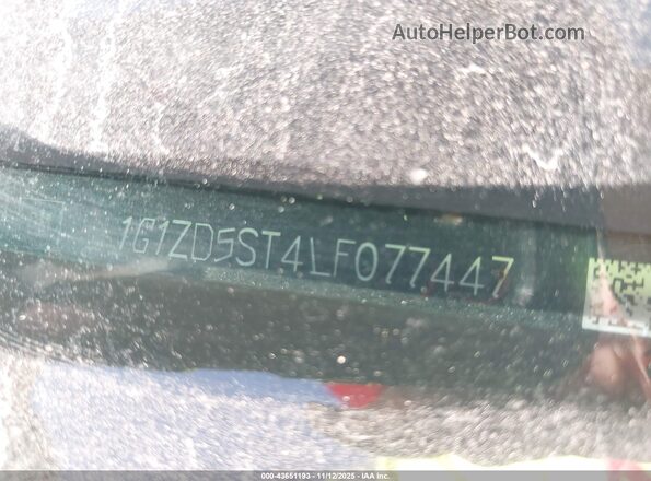 1G1ZD5ST4LF077447 2020 CHEVROLET MALIBU White Vista del compartimento del motor