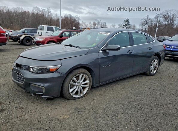 1G1ZD5ST7JF215849 2018 CHEVROLET MALIBU Gray წინა მარცხენა ხედი სამი მეოთხედიდან