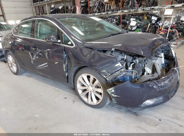 1G4PR5SK3G4100446 2016 BUICK VERANO Синий Передняя правая четверть