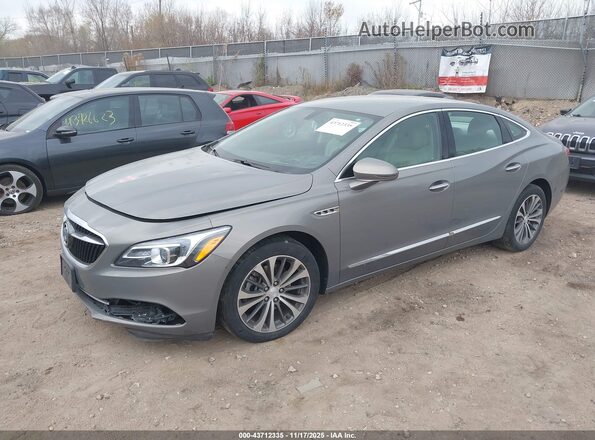 1G4ZP5SS2JU149045 2018 BUICK LACROSSE Beige Vista tres cuartos delantera izquierda