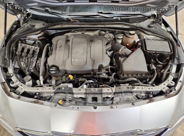 1G4ZP5SS6HU199876 2017 BUICK LACROSSE Серебряный Вид задней части салона