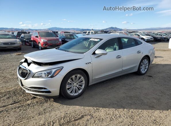 1G4ZP5SZ8JU123322 2018 BUICK LACROSSE Серебряный Передняя левая четверть