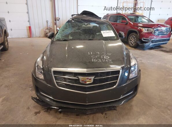 1G6AF5RX5J0163148 2018 CADILLAC ATS Серый Вид щитка приборов