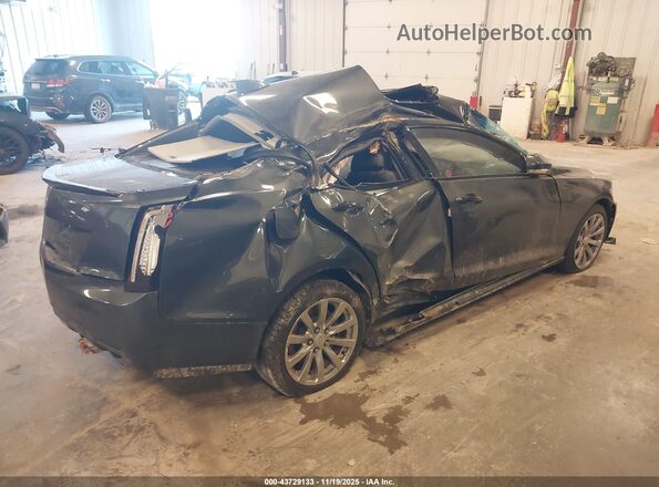 1G6AF5RX5J0163148 2018 CADILLAC ATS Серый Задняя правая четверть