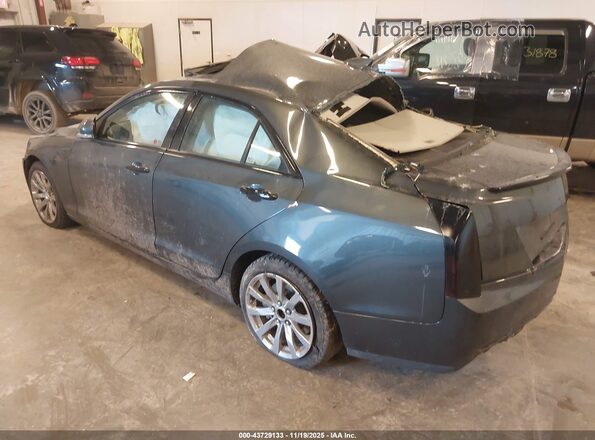 1G6AF5RX5J0163148 2018 CADILLAC ATS Серый Задняя левая четверть