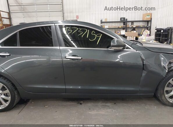 1G6AF5SX6J0167025 2018 CADILLAC ATS Dark Blue Вид задней части салона