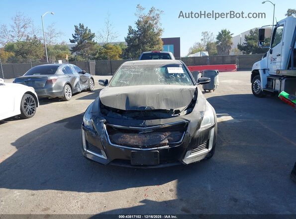 1G6AX5SX1G0136142 2016 CADILLAC CTS Black Դիմացի տեսք