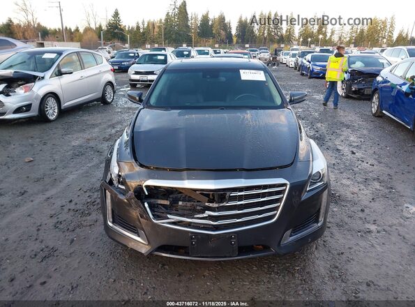 1G6AX5SX3H0207553 2017 CADILLAC CTS Gray Սարքավորումների վահանակի տեսք