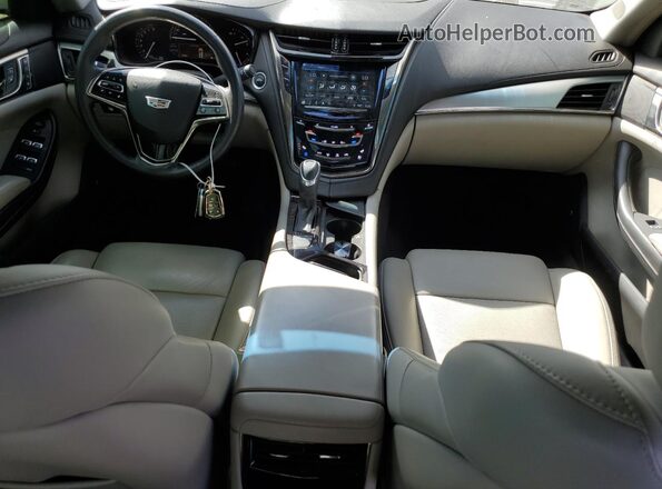 1G6AX5SX3J0126137 2018 CADILLAC CTS Серый Вид панели приборов