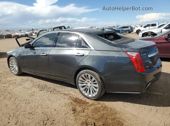 1G6AX5SX3J0126137 2018 CADILLAC CTS Серый Задняя левая четверть