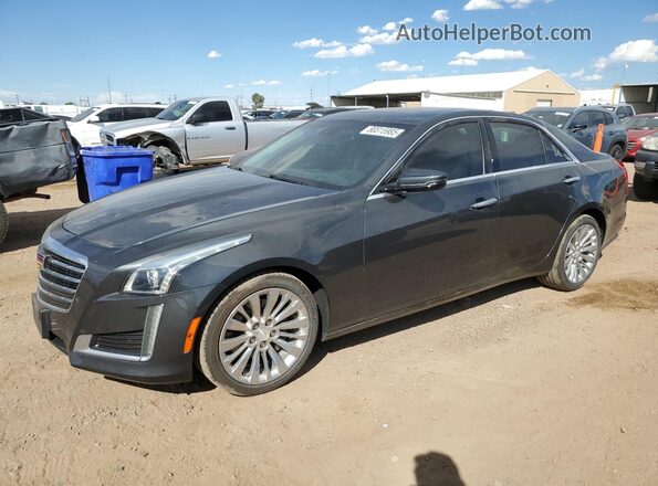 1G6AX5SX3J0126137 2018 CADILLAC CTS Серый Передняя левая четверть