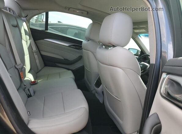 1G6AX5SX3J0126137 2018 CADILLAC CTS Серый Вид задних сидений