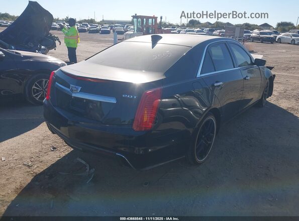 1G6AX5SX5K0142552 2019 CADILLAC CTS Черный Задняя правая четверть