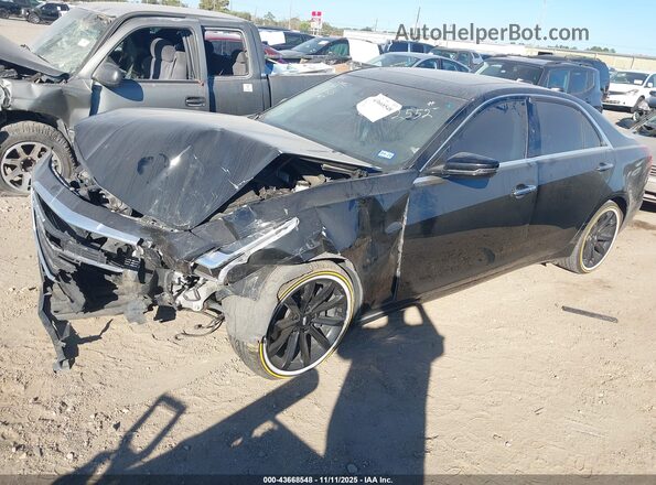 1G6AX5SX5K0142552 2019 CADILLAC CTS Черный Передняя левая четверть