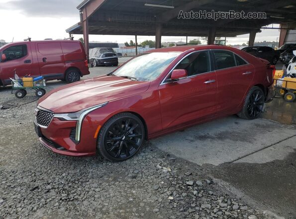1G6DA5RK3P0126382 2023 CADILLAC CT4 Красный Передняя левая четверть