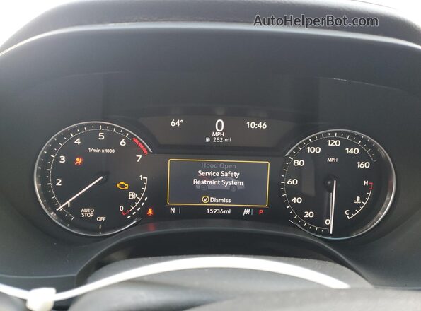 1G6DA5RK3P0126382 2023 CADILLAC CT4 Красный Вид щитка приборов