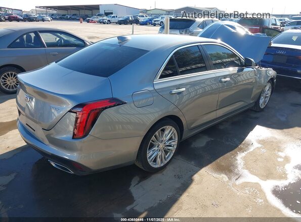 1G6DB5RK0R0107143 2024 CADILLAC CT4 Серебряный Задняя правая четверть