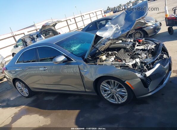 1G6DB5RK0R0107143 2024 CADILLAC CT4 Серебряный Вид задней части салона