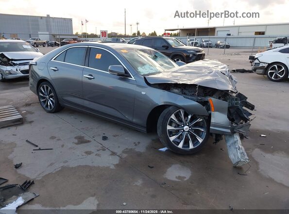1G6DB5RKXM0120992 2021 CADILLAC CT4 Серый Передняя правая четверть