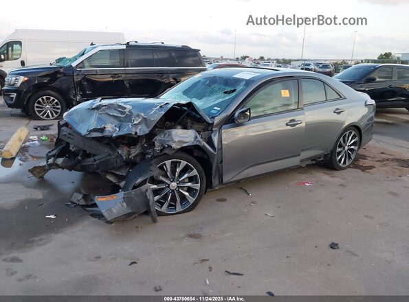 1G6DB5RKXM0120992 2021 CADILLAC CT4 Серый Передняя левая четверть